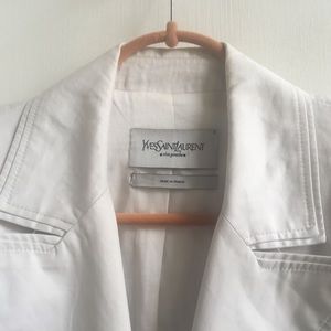 Vintage, Iconic YSL cotton blazer 36 🇫🇷 (XS, 2)